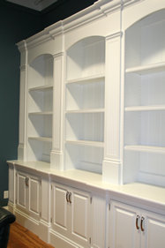 Custom built-in cabinetry