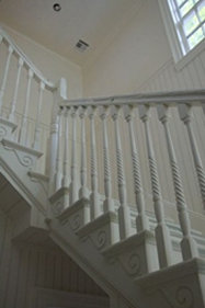 custom staircases by Vintage Millwork of Dracut, MA